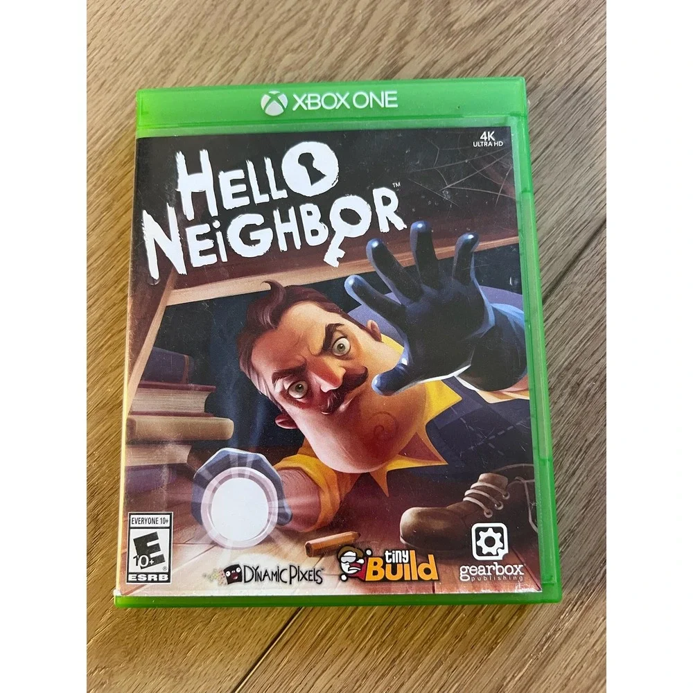 Hello Neighbor Video Game Xbox One‎ Stealth Horror Game